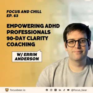 a man wearing glasses and a grey shirt - ADHD Media Expertise