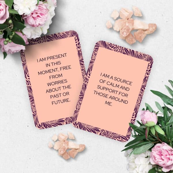 Find Inner Peace and Reduce Stress with Mindful Affirmation Cards - Image 2