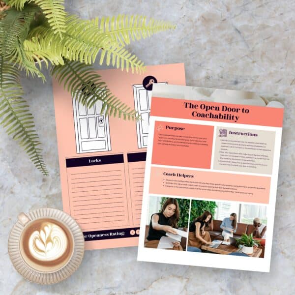 Coachability Coaching Worksheet Set: Develop Your Potential and Improve Performance - Image 2