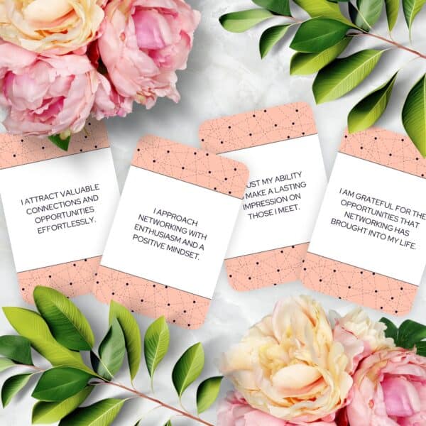 Networking Affirmation Cards for Professionals – Boost Confidence & Connections with Inspiring Quotes - Image 2